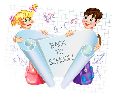Back to school  Stock Illustration