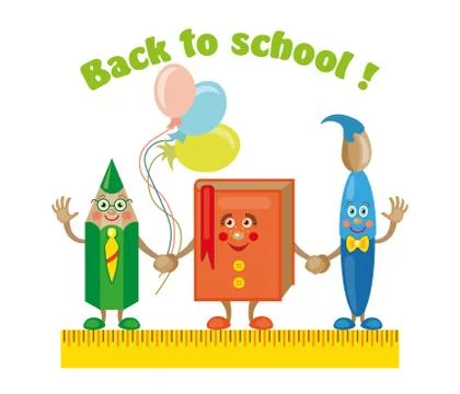 Back to school Stock Illustration