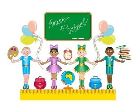 Back to school Stock Illustration