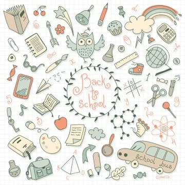 Back to school Stock Illustration