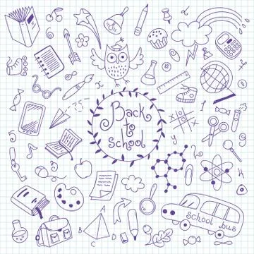 Back to school Stock Illustration