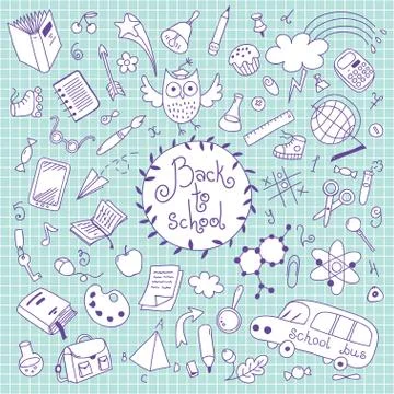 Back to school Stock Illustration