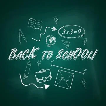 Back to school. Stock Illustration