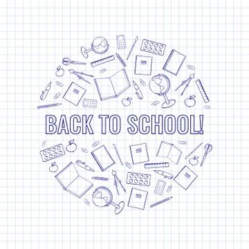 Back to school Stock Illustration