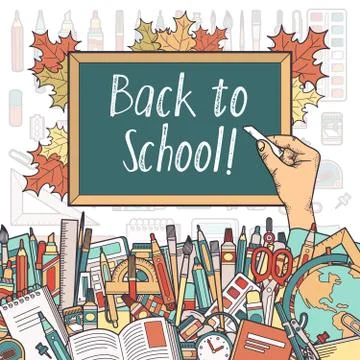 Back to school Stock Illustration