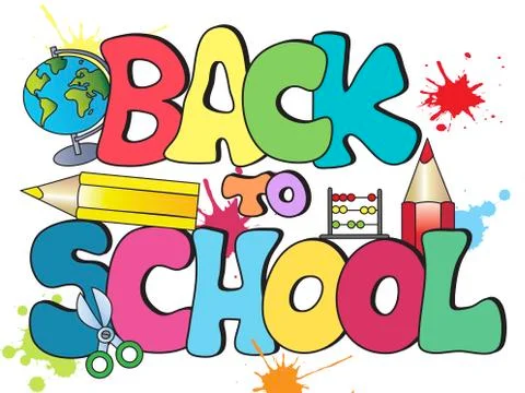 Back to school Stock Illustration