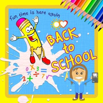 Back to school Stock Illustration
