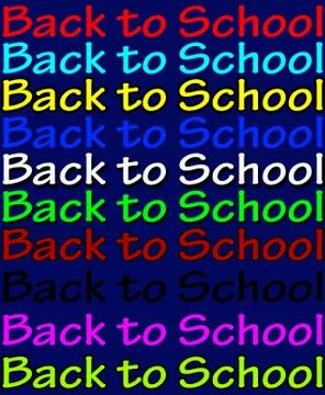 Back to school Stock Illustration