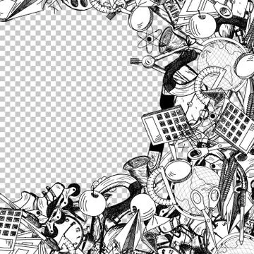 Back to school Illustrazione stock
