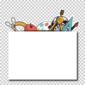 Back to school Illustrazione stock