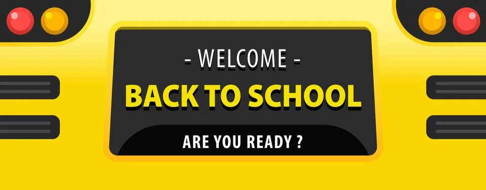Back to school Illustrazione stock