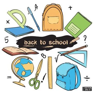 Back to school Иллюстрация