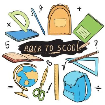 Back to school Stock Illustration