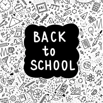 Back to school Illustrazione stock