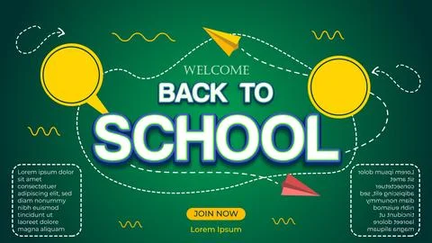 BACK TO SCHOOL Stock Illustration