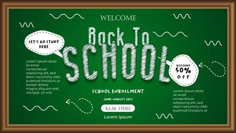 BACK TO SCHOOL Stock Illustration