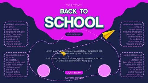 BACK TO SCHOOL Stock Illustration