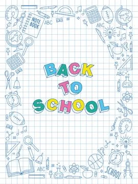 Back to school Stock Illustration