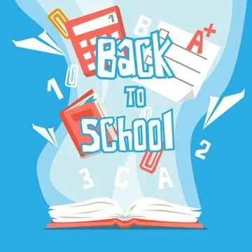Back to school Stock Illustration