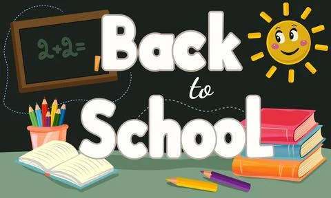 Back to school Stock Illustration