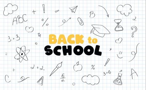 Back to school Stock Illustration