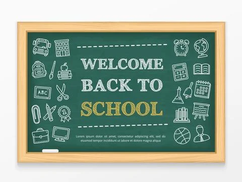 Back to School Illustrazione stock