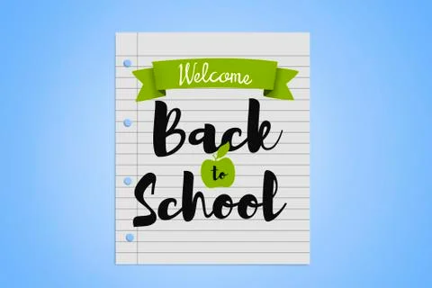 Back to school - illustration Stock Illustration