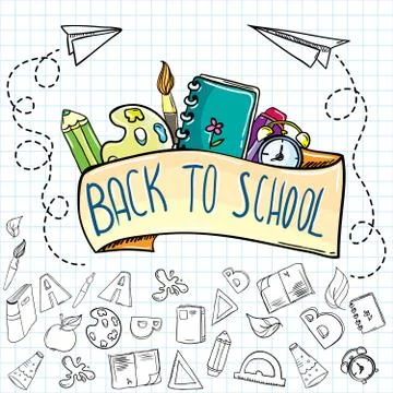 Back to School illustration イラスト素材