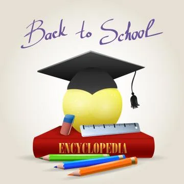 Back to School Illustration Stock Illustration