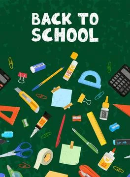 Back To School Illustration Stock Illustration