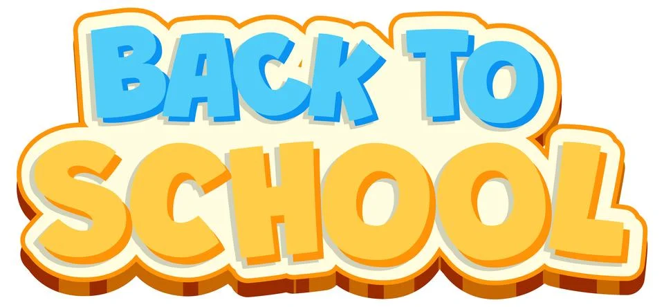 Back to School Illustration Stock Illustration