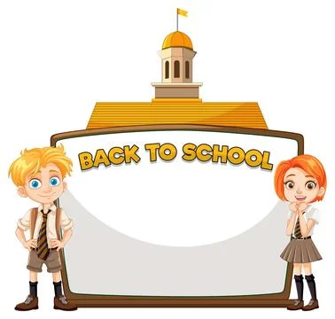 Back to School Illustration Ilustración de archivo