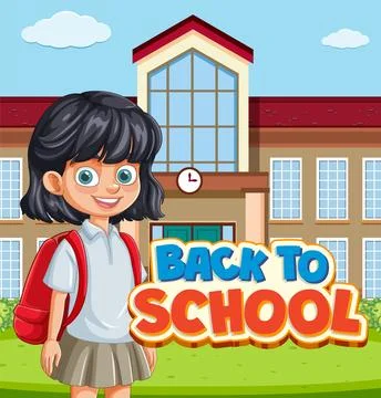 Back to School Illustration Stock Illustration