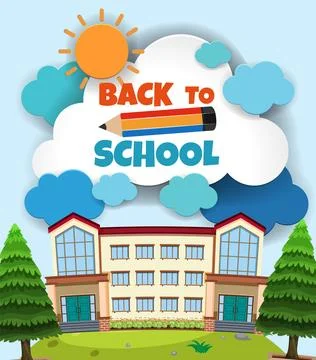 Back to School Illustration Stock Illustration