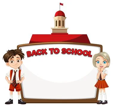 Back to School Illustration Ilustración de archivo