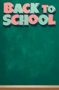 Back to School Image Eight Stock Illustration