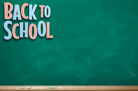 Back to School Image Ten Stock Illustration