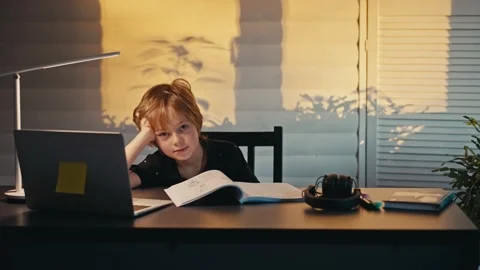 Back to School, Online learning, distance lesson, education at home, technology Stock Footage 164959798