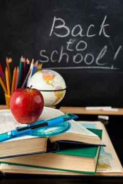Back to school ! Stock Photos