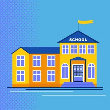 Back to school poster Stock-Illustration