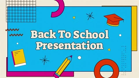 Back To School Presentation After Effects素材