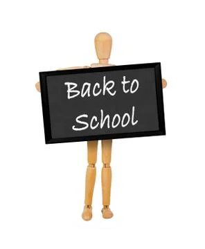 Back to school sign Stock Photos