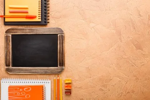 Back to school supplies Stock Photos