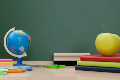 Back to school supplies. Stock Photos