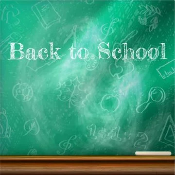 Back to school template design. plus EPS10 Stock Illustration
