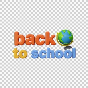 Back To School Text Stockillustratie