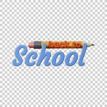 Back To School Text Stock Illustration
