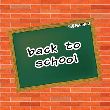 Back to school theme Stock Illustration