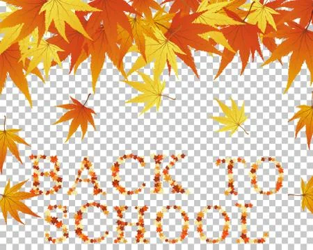 Back to school theme Stock Illustration