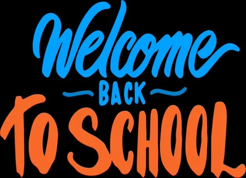 Back to School Typography Motion Animation Stock Footage 316275728